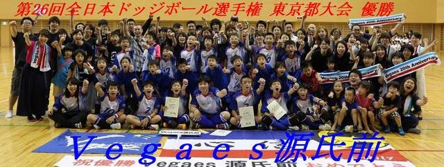 第26回全日本ドッジボール選手権　東京都大会優勝の様子