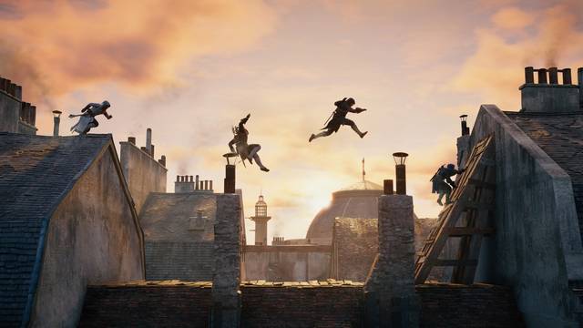 Assassins Creed, Video Games, Rooftops, Parkour, Sequence Photography Wallpapers HD / Desktop and Mobile Backgrounds (17385)