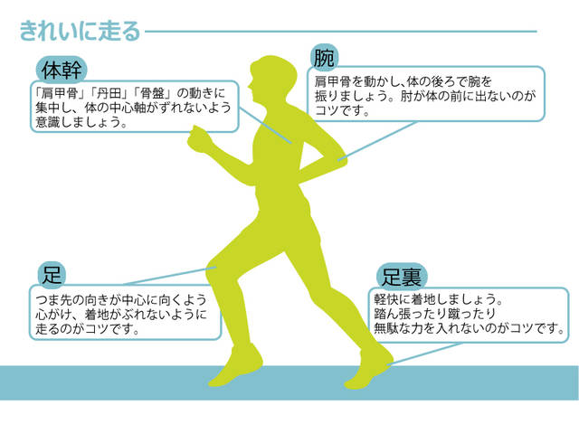効果的な正しいジョギングのフォーム (22061)