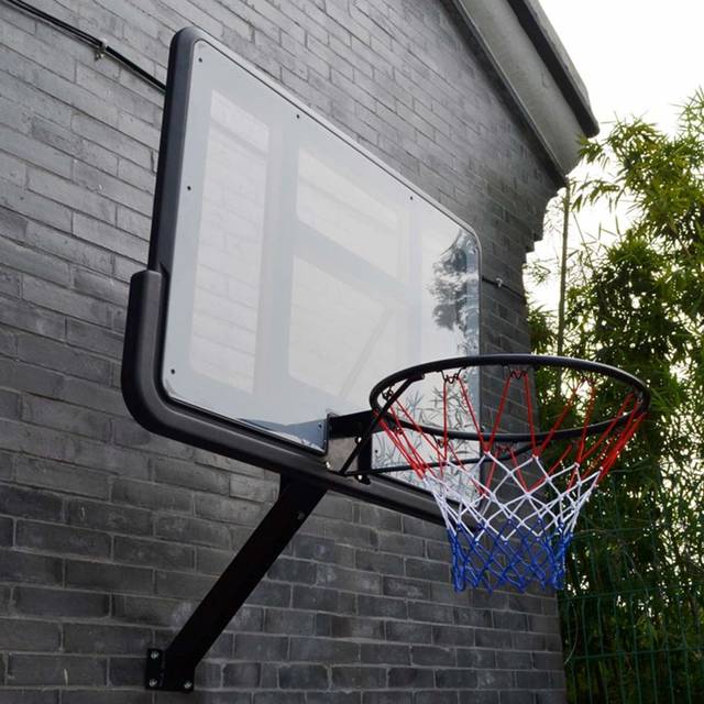 Amazon | WENZHE バスケットゴール ポータブル バスケットボール用ゴール バスケットボード バスケットボール スタンド 壁掛け式 アダルト 屋外の モーション 標準 バスケット 直径45cm | WENZHE-バスケットボール | ゴール (81586)