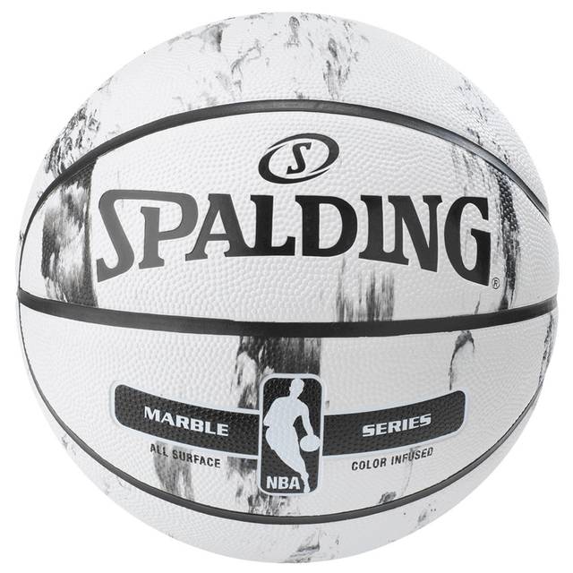Amazon | SPALDING(スポルディング)バスケットボール 7号 ラバー MARBLE COLLECTION(マーブルコレクション) ホワイト NBA公認 83-635Z | SPALDING(スポルディング) | ボール (83070)