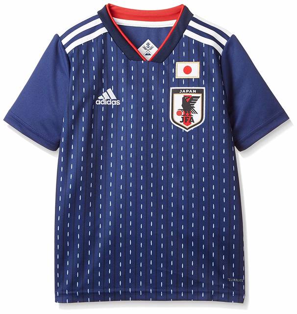 Amazon | [アディダス] Kidsサッカｰ日本代表 ホｰムレプリカユニフォｰム半袖 DRN90 ボーイズ | サッカー・フットサル ボーイズ 通販 (84227)