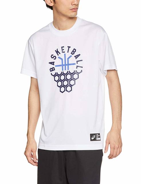 Amazon | [アシックス] バスケットボールウエア クールグラフィック半袖シャツ 2063A058 [男女兼用] ブリリアントホワイトA 日本 L (日本サイズL相当) | シャツ 通販 (84499)