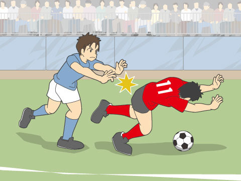 サッカーのファールとは 反則行為をした場合の処遇について解説 2ページ Activel