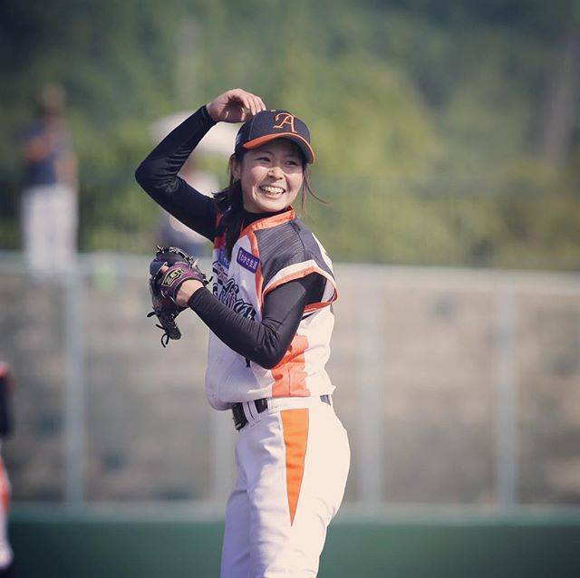 日本女子プロ野球リーグさんはInstagramを利用しています:「#磯崎由加里 選手#かわいい瞬間#エース 踏ん張り勝利🙌・・#埼玉アストライア#ピッチャー#smile #cute #インスタ女王#インスタ映え#女子プロ野球」 (32858)