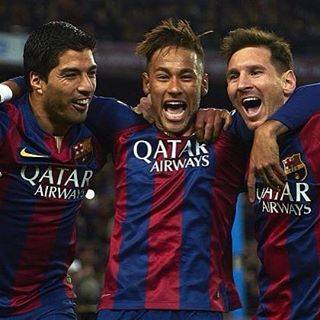 Mbappe on Instagram: “Who elses mises this trio?? #messi #suarez #neymar #msn #barcelona #soccertrios #football” (53727)