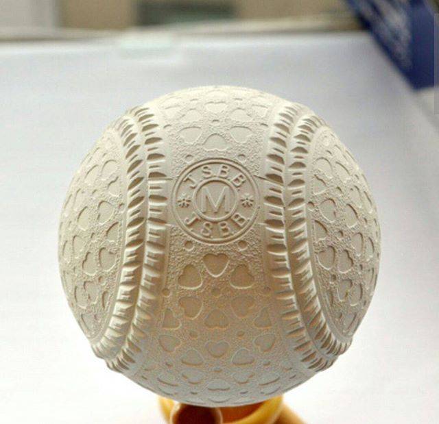 Toyokazu  Suzuki on Instagram: “来年軟式球変わるらしい一個前のデザインに似てるくぼみがハート型って#軟式球　#変化球どんな変化になるんだろう　#ビヨンド対応するんかね？　#来年軟式野球荒れるぞ” (57959)