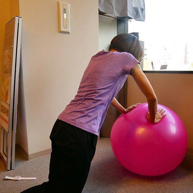 KOKACARE on Instagram: “本日はバランスボールを使った背中・腕のトレーニング💪 写真のように、膝立ちの状態でバランスボールに手をつき、腕立てをすると、ボールの不安定さで全体的によく鍛えられます💡 『体幹も鍛えたい🔥』なんて方にもオススメです^ ^  #kokacare  #パーソナルストレッチ…” (58611)