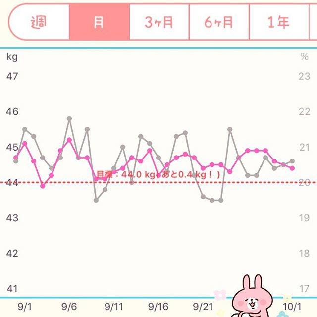 u.t.k.ma on Instagram: “.9月の変化.#ダイエット手帳#ダイエット記録#目標44kg #以下#ダイエット#二児の母” (61314)