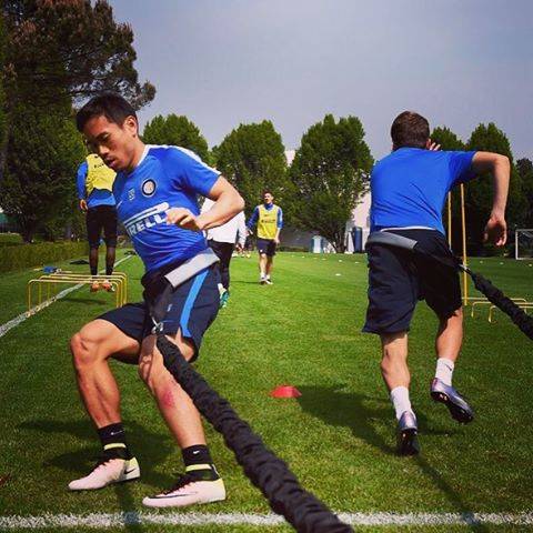 YutoNagatomo　長友佑都 on Instagram: “I worked with my friend at yesterday.We will do our best in today's match!! 今日の試合頑張ります！#ForzaInter #AppianoGentile  #Training” (84103)