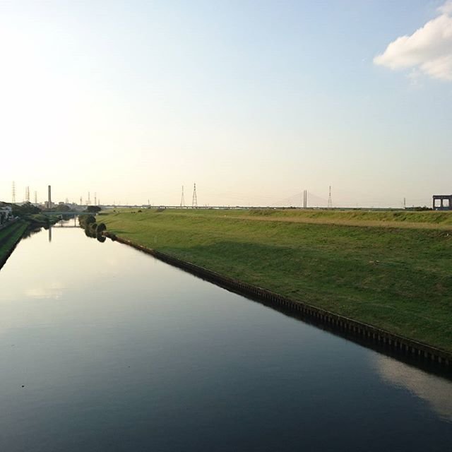 Hideaki Sekine on Instagram: “笹目橋サンセット#笹目橋#新大宮バイパス#国道17号” (97420)
