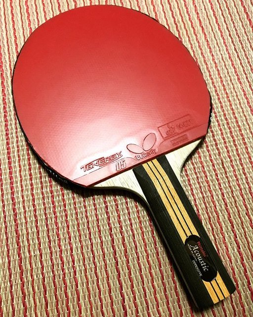 George Chiko on Instagram: “Sometimes I need soft ball hitting feeling♪  That’s the reason why I bought this Nittaku’s blade (^^)…” (100566)