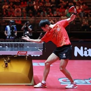 Table Tennis Advisory on Instagram: “Lin Gaoyuan and his unique serve. What would you call it? This is so stylish... I would call it the Dragon🐉 serve... However, dragon refers…” (110112)