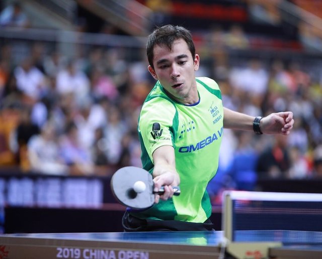 Hugo Calderano - Table Tennis on Instagram: “Venci meus dois jogos hoje no Aberto do Japão contra Takuya Jin 🇯🇵 e Ruwen Filus 🇩🇪 😃💪 Nessa madrugada (1:10 de Brasília) enfrento Lin Yun-…” (111230)