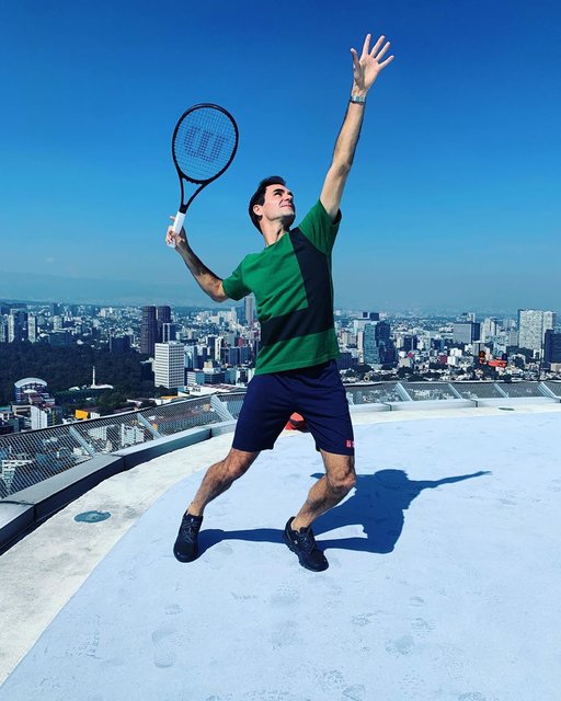 Roger Federer on Instagram: “Who’s ready 🇲🇽?‼️🤩 🔉 #thegreatestmatch” (116218)