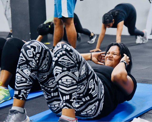 Sweatbox45 on Instagram: “Break a sweat 🔥😎 #abs #training #fitnessgoals #fitness #fitfam #fitspo #mauritius #ilemaurice #abstrainingday #breakasweat #nopainnogain…” (120616)