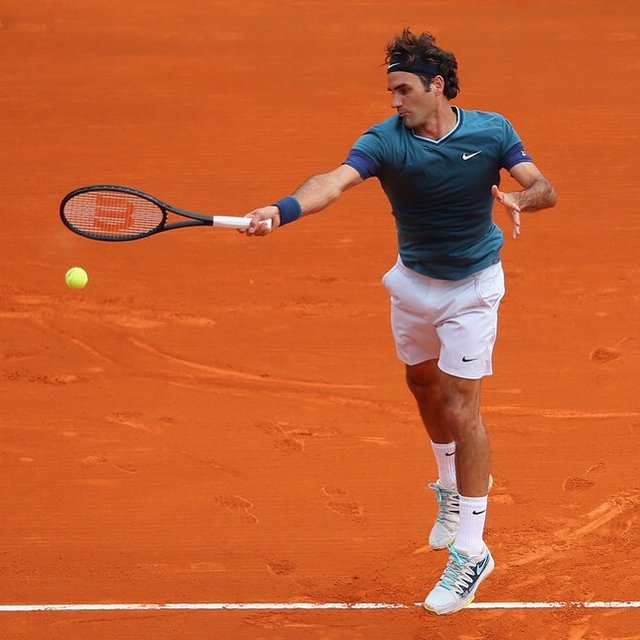 🇨🇭 Roger Federer 🏆 on Instagram: “That forehand 😍🙌 @rogerfederer 🇨🇭 @rolexmontecarlomasters 🎾🇫🇷 . #rogerfederer #federer #rafaelnadal #nadal #djokovic #atp #atptour…” (126030)