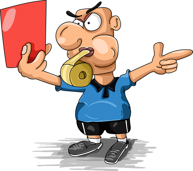 Judge Football Red Card - Free vector graphic on Pixabay (76196)