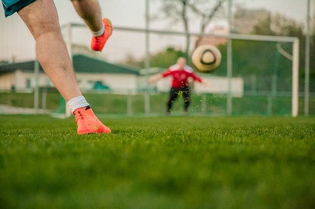 Football Shot On Goal Door Husband - Free photo on Pixabay (76201)