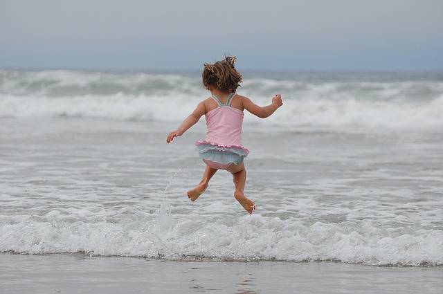 Girl Beach Ocean - Free photo on Pixabay (82548)